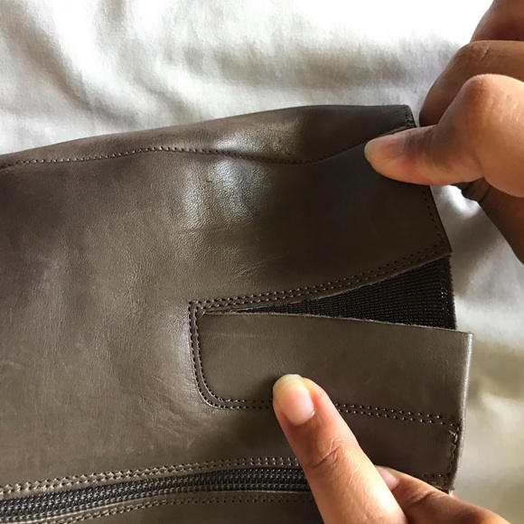 Nine West Charcoal Knee High Boots - Picture 3 of 4